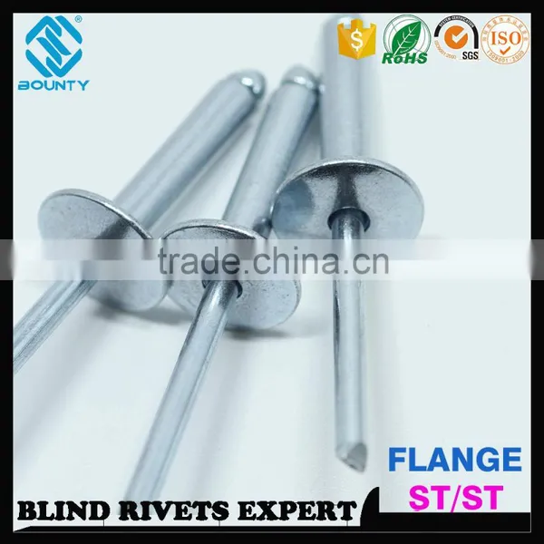 ISO15980 STEEL RIVET BODY STEEL MANDREL CSK HEAD ST/ST RIVETS photo-6