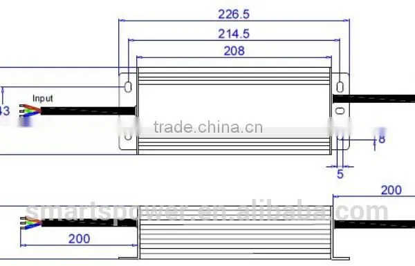 ce ul Listed Led Driver 12v 200W Triac Dimmable Led Driver photo-6