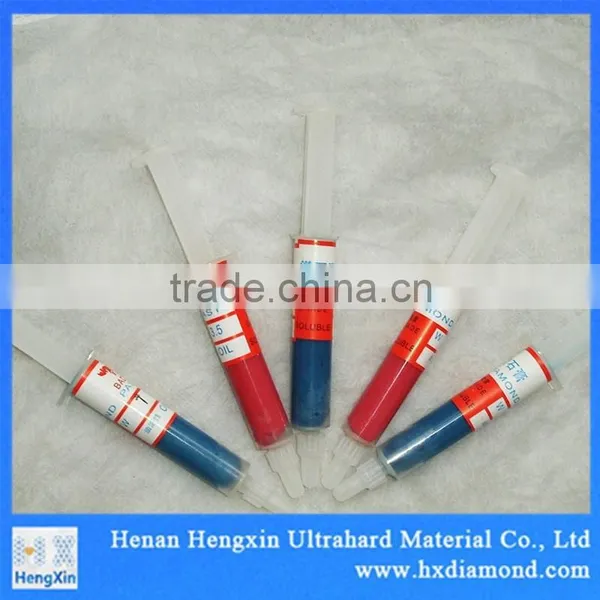 made in china Abrasive Grain 0.5 to 40 micron Diamond Lapping Paste