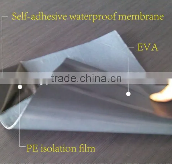 CE Listed Self Adhesive Bitumen Waterproof Membrane/ HDPE Sheet / Roofing Felt/ Roof Material photo-2
