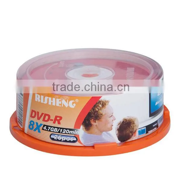 RISENG 8x 4.7GB 120MINs Blank Dvd Discs Princo/blank Dvd Guangzhou Supply/cakebox Blank Princo Dvd Discs photo-4