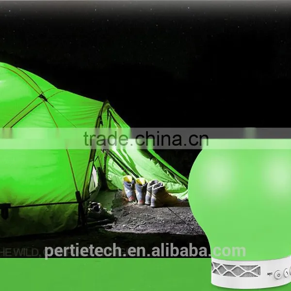 Fashion Portable Rechargeable Bluetooth Led Table Lamp Speaker Color Changing Silicone Lamp Speaker photo-4