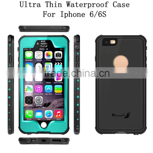 Amazon Hot Selling IPX8 Waterproof Phone Cases for Iphone 6/6S, OEM Customize Your Logo photo-2