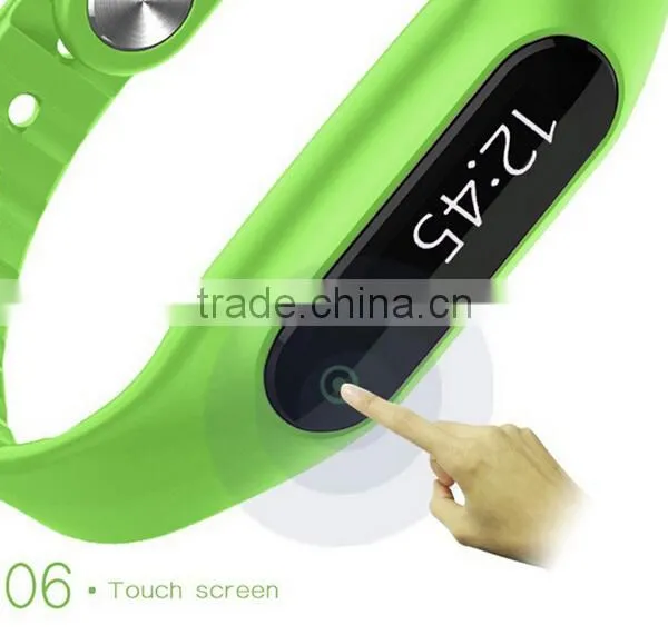 E06 Smart Wristband With OLED Touch Screen Waterproof IP67 Activity Tracker Bluetooth 4.0 Smartband Bracelet photo-3