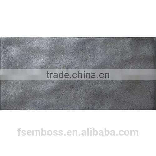 EMBOSS 100*200mm Rustic Metal Ceramic Kitchen Tile Porcelain Floor Tile photo-6