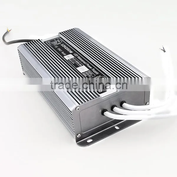 Hot Sale High Power 250W 24V 10A Output Waterproof Led Switch Power Supply With Aluminium Shell photo-2