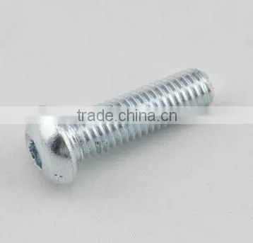 Blue White Zinc Hex Socket Botton Head Cap Screw ISO7380 photo-3