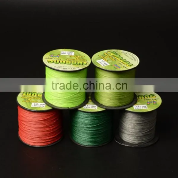 Dark Green100% Braided Fishing Multifilament 10 20 30 40 50 60 70 80lb,lower MOQ photo-3