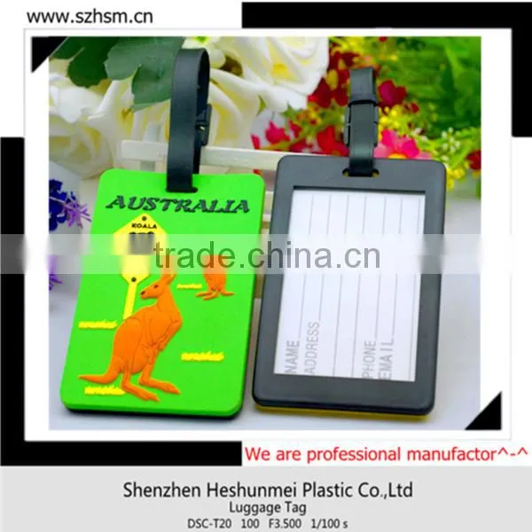 2015 High Quality HSM SCT Certification Test Custom Luggage Tag photo-4