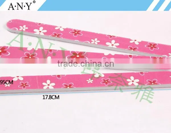 Nails Cure Polishing and Shaping Cure Pink Flower Nail File Standard Size photo-3