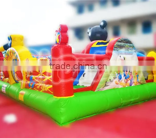 Commercial Inflatable Mickey Mouse Park for Outdoor photo-3