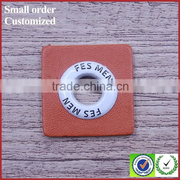 Black and Brown Cheap Cabbage Eyelet Blank Patch Eyelet Patches photo-4