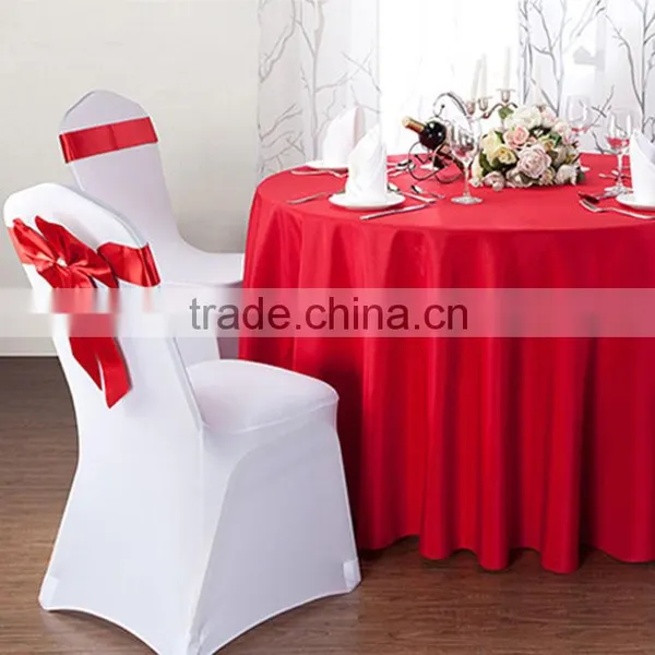 Polyester Tablecloth Spun Polyester Table Linens and 100% Spun Polyester Napkins Table Cloth photo-5