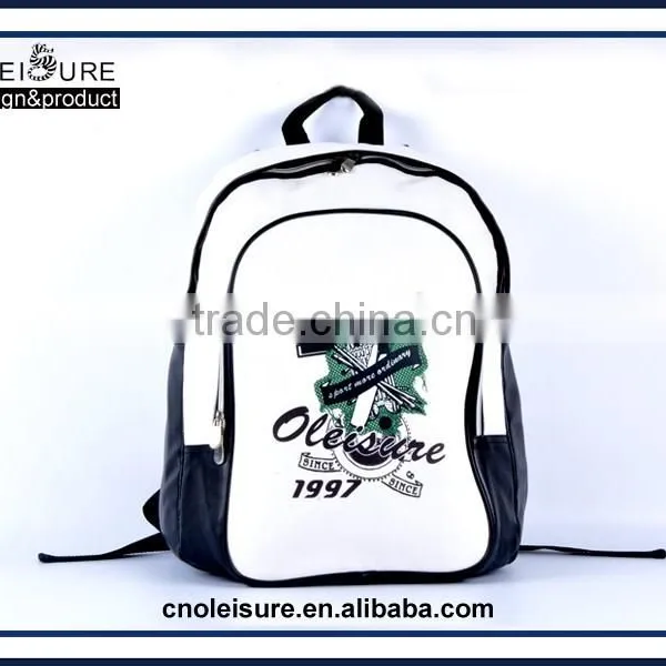 Leather Satchel Mens Canvas Backpacks Rucksack Backpack photo-2