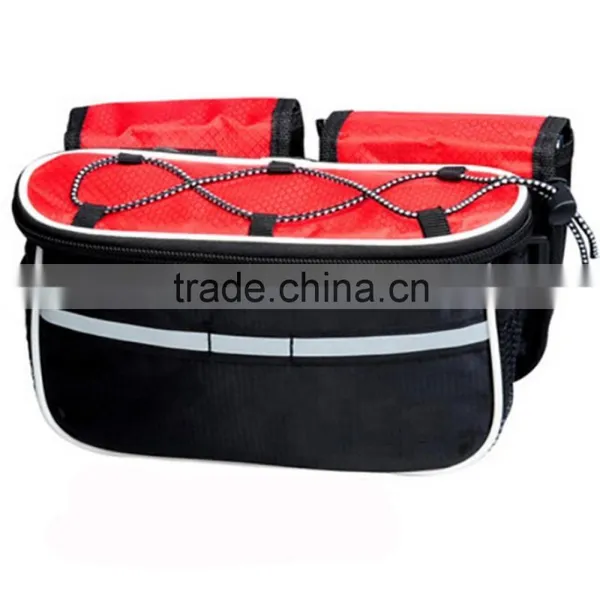 Popular Selling Polyester Rainproof Red Travel Bicycle Tube Bag photo-3