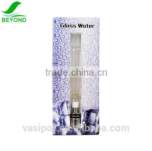 Cool Spill Proof Glass Dab Vaporizer Pen Attachment With 2 Coils Hot Sell photo-3
