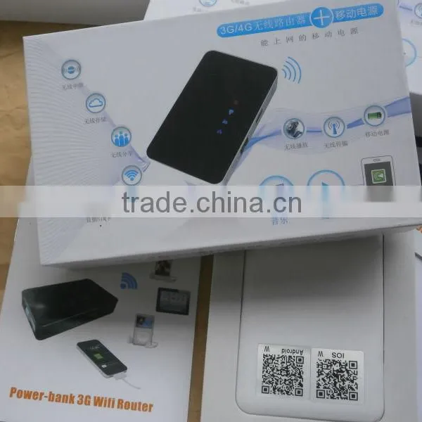 3G Router With Wifi Media Player and Power Bank 5200mA photo-5