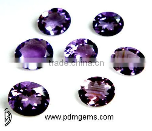 Amethyst Oval Shape Cut Regular Gemstone, Amethyst Regular Oval Shape Cut Gems photo-2