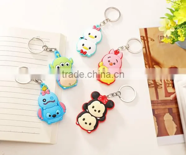 New Design Rubber Keychain / Rubber Led Lamp Keychain photo-6