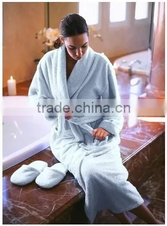 Wholesale Plush Microfiber Bathrobe photo-4