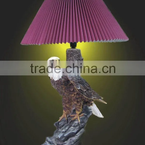 Polyresin Eagle, Polyresin Table Lamp, Polyresin Light