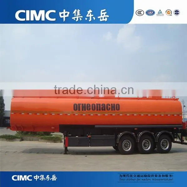 CIMC Tri-axle Milk/water Transport Tanker Trailer for Sale photo-4