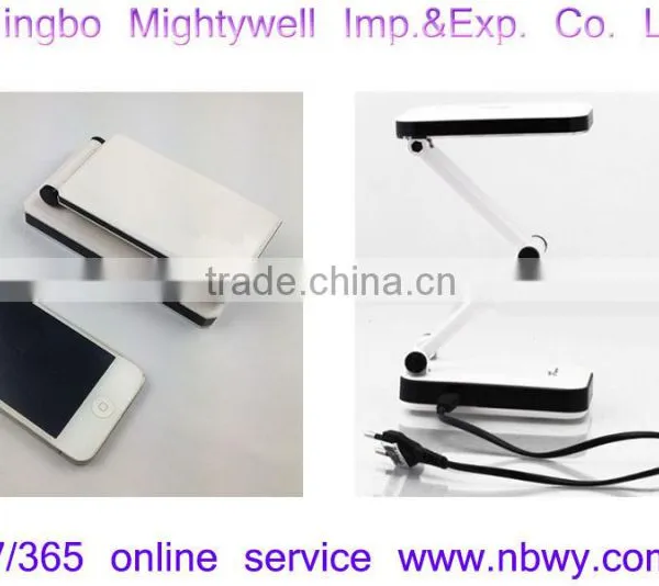 Foldable 20 SMD LED Desk Lamp,Mobile Charger,USB or Battery Powered photo-2