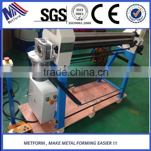Electric Asymmetrical 3 Roller Slip Rolling Machine With High Quality photo-2
