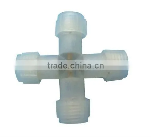 "X"connector for 2wire round 13mm led rope light