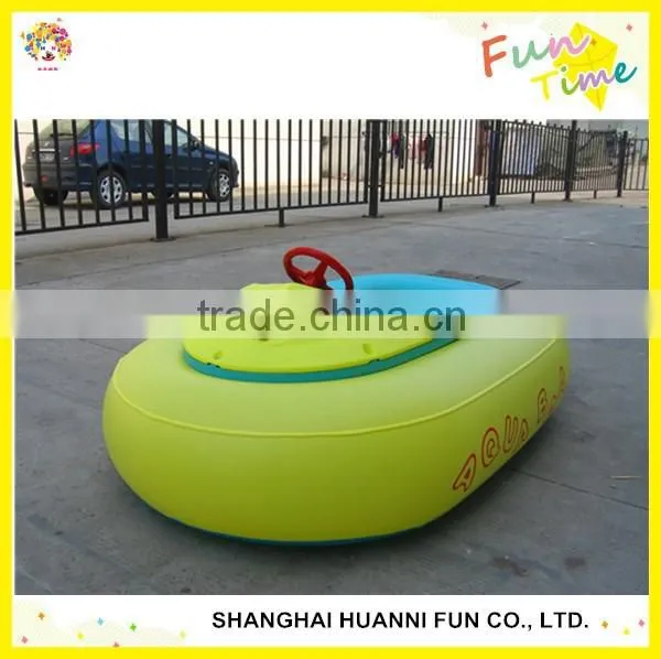 2015 Newly Design Motorized Kids Electric Bumper Boat With PVC Inflatable Tube Factory photo-2