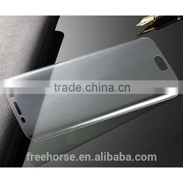 China Supplier Anti Shatter TPU Gel Silicon Screen Protector for Mobile Phone for S6 EDGE photo-4