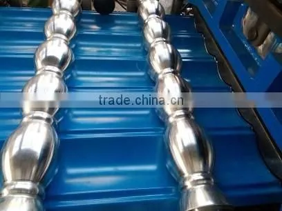 Hydraulic Automatic Color Steel Roof Tile Roll Forming Machine Glazed Tile Rolling Machine photo-4