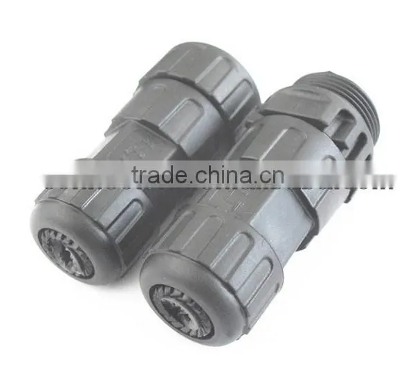 35 Amp 2 Contacts Male to Female Circular Waterproof Connector photo-2