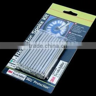 Sliver Reflective Bike/ Bicycle Spokes Can Custom the Logo photo-2