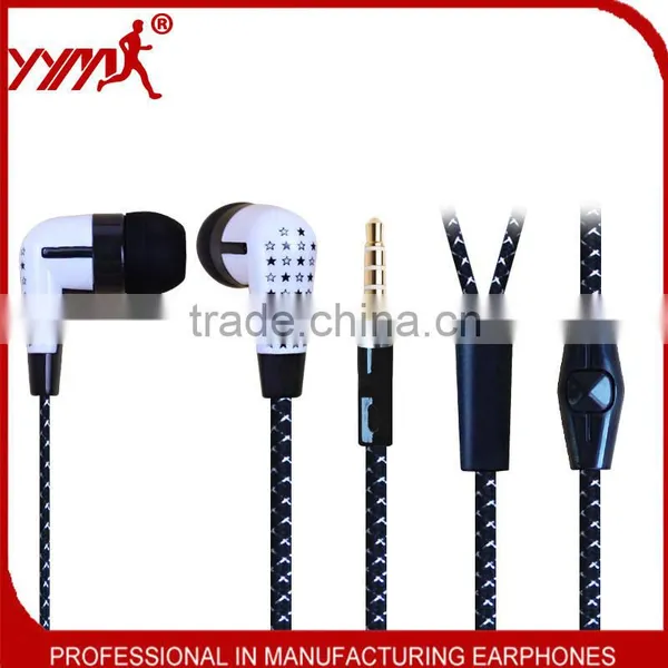 High Quality Braided Wired Star Designed New Stylish With Mic and Conversation Key for Wholesale photo-4