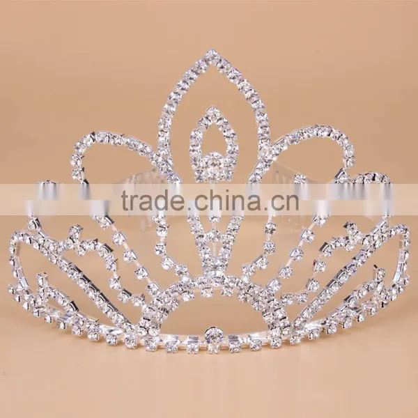 Rhinestone Crystal Fashion Bridal Jewelry Sets Metal Wedding Tiaras and Crown photo-2
