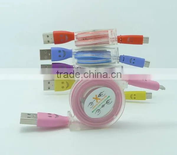 Bling Bling Micro Led Light Universal Usb Cable Charger photo-5