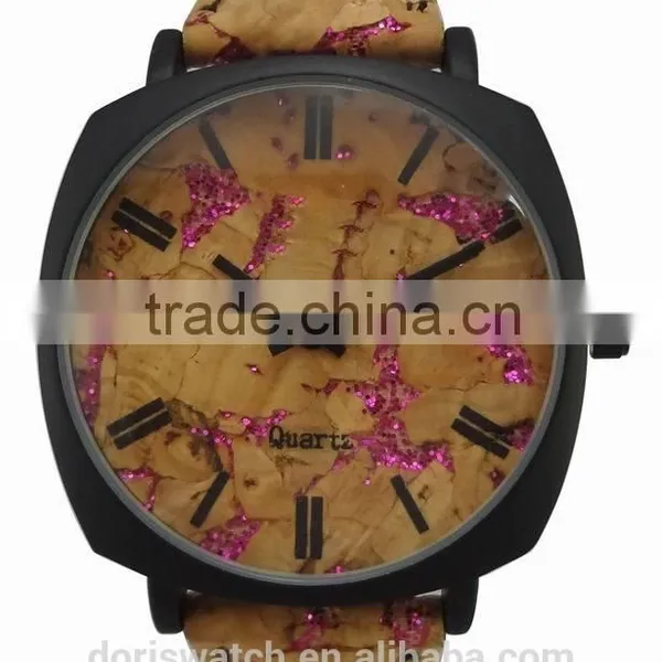 Natural Wooden Watch With High Quality And Fast Delivery Time,Custom Logo Watch pu Leather Strap photo-5