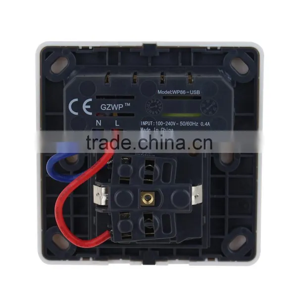 2016 CE/VDE Approved 16A EU Standard Outlet With 2 Usb Port for Cell Phones photo-3