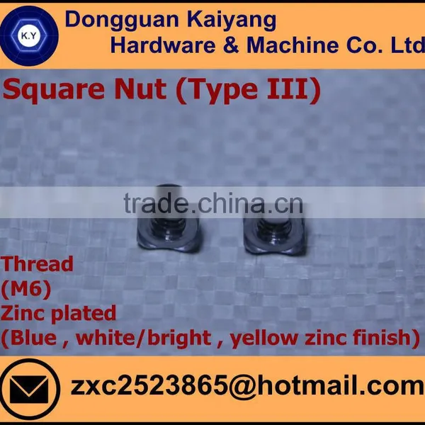 M6 Quick Release Nut Square Nut Type III (Bicycle Fastener) photo-3