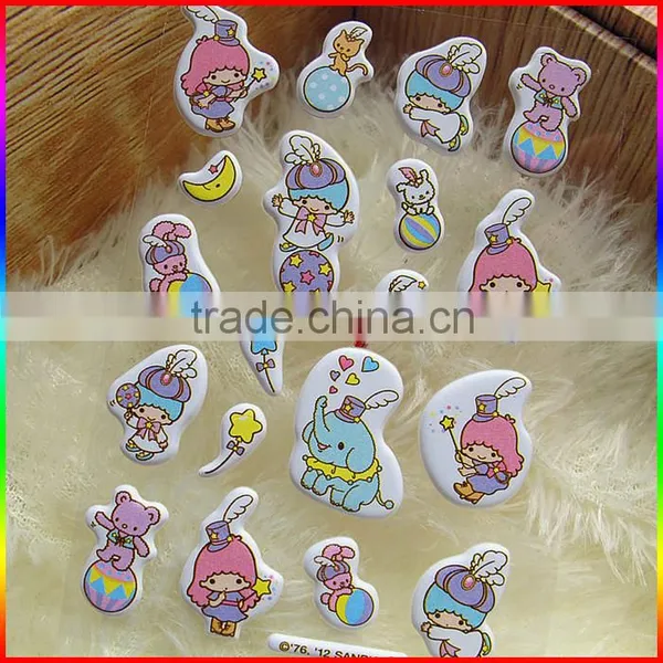Cartoon Figure 3D Puffy Sticker for Boys and Girls photo-2
