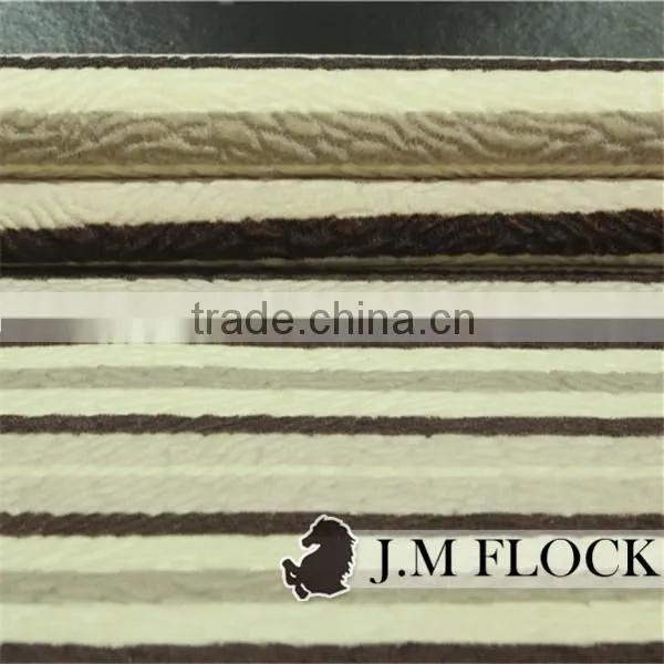 Polyester Embossed Backing Flocked Hand Embroidery Fabric Tulle photo-2