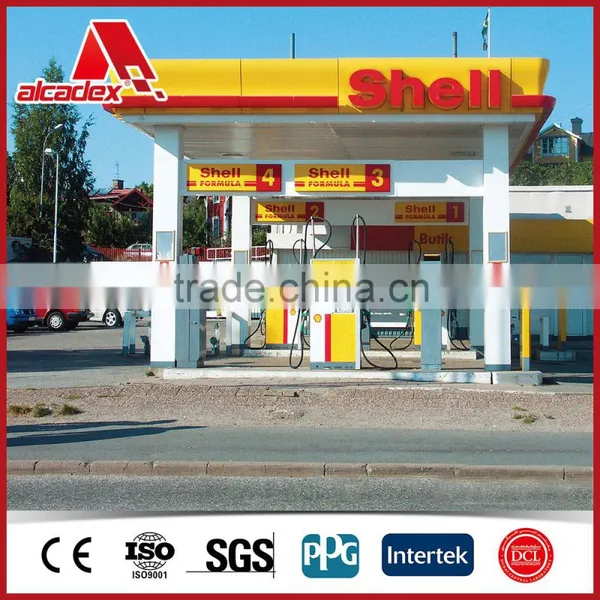 Waterproof Aluminum Signs For Gas Station Price Signboard