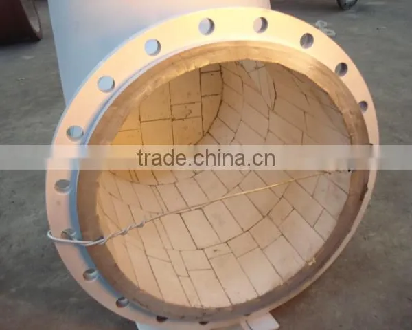 Ceramic Lined T-Pipe, Tee Joint For Mining photo-2