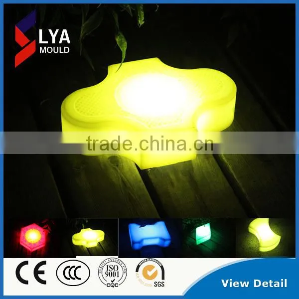 2016 New Design LED Decorative Garden Park Night Lights For Adults Nite Lite Switch Color Changing PE Palace Lantern Lamp Sizes