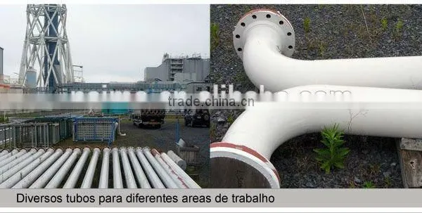 High Wear Resistant Elbow Ceramic Pipe photo-4