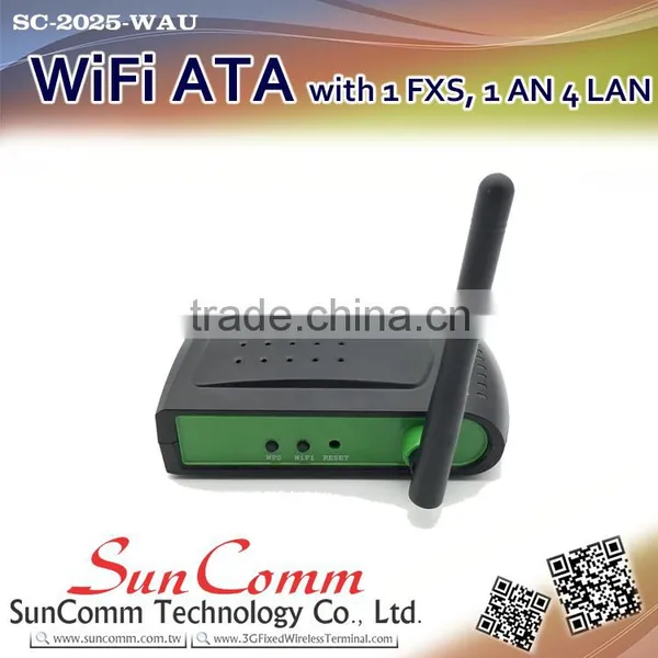 SC-2025-WAU With 1FXS, 1WAN, 4LAN, 1USB WiFi ATA photo-3