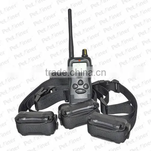 Petraine 99 Levels Vibration and Shock Collar Electric Dog Collar