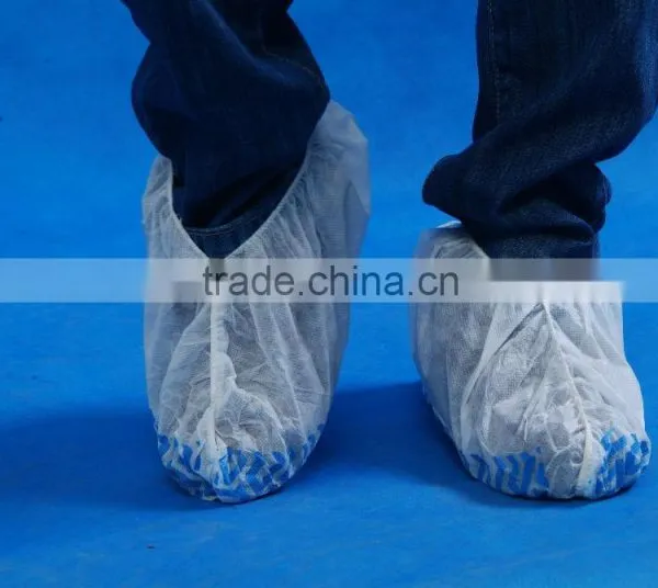 PP Non Woven Disposable Anti-skid Medical Shoe Cover photo-3