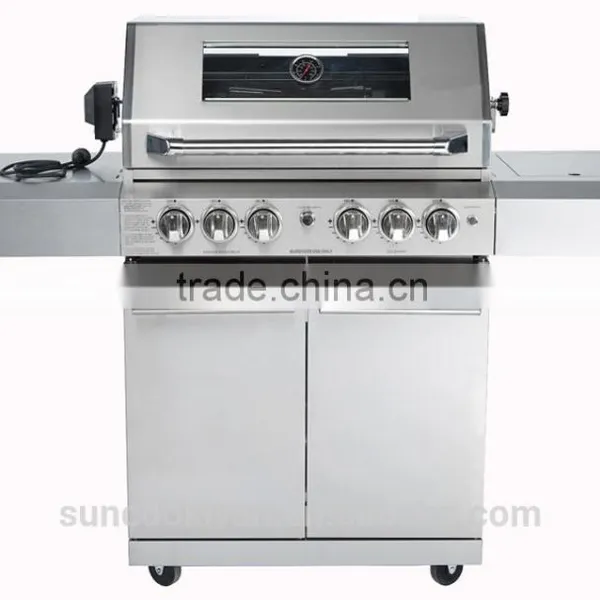 Stainless Steel Gas Bbq Grill